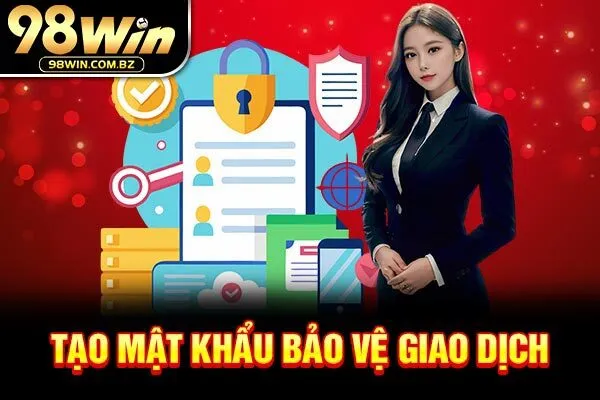 Tạo mật khẩu bảo vệ giao dịch